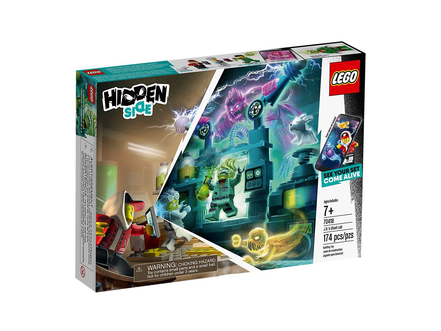 LEGO 70418 Hidden Side J.B.’s Ghost Lab