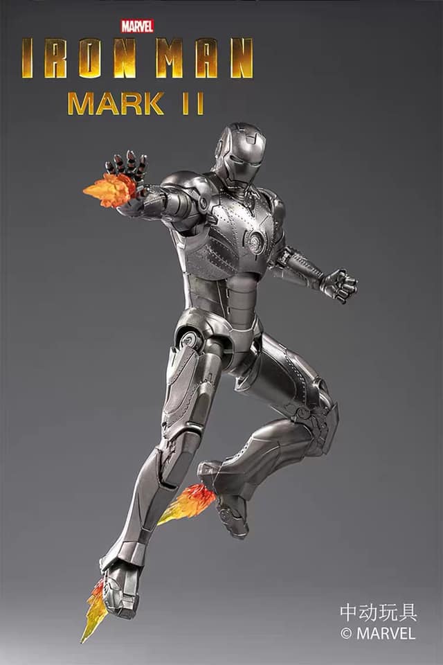 ZT Toys Marvel Ironman Mark II MK 2 (Official Licensed Product)