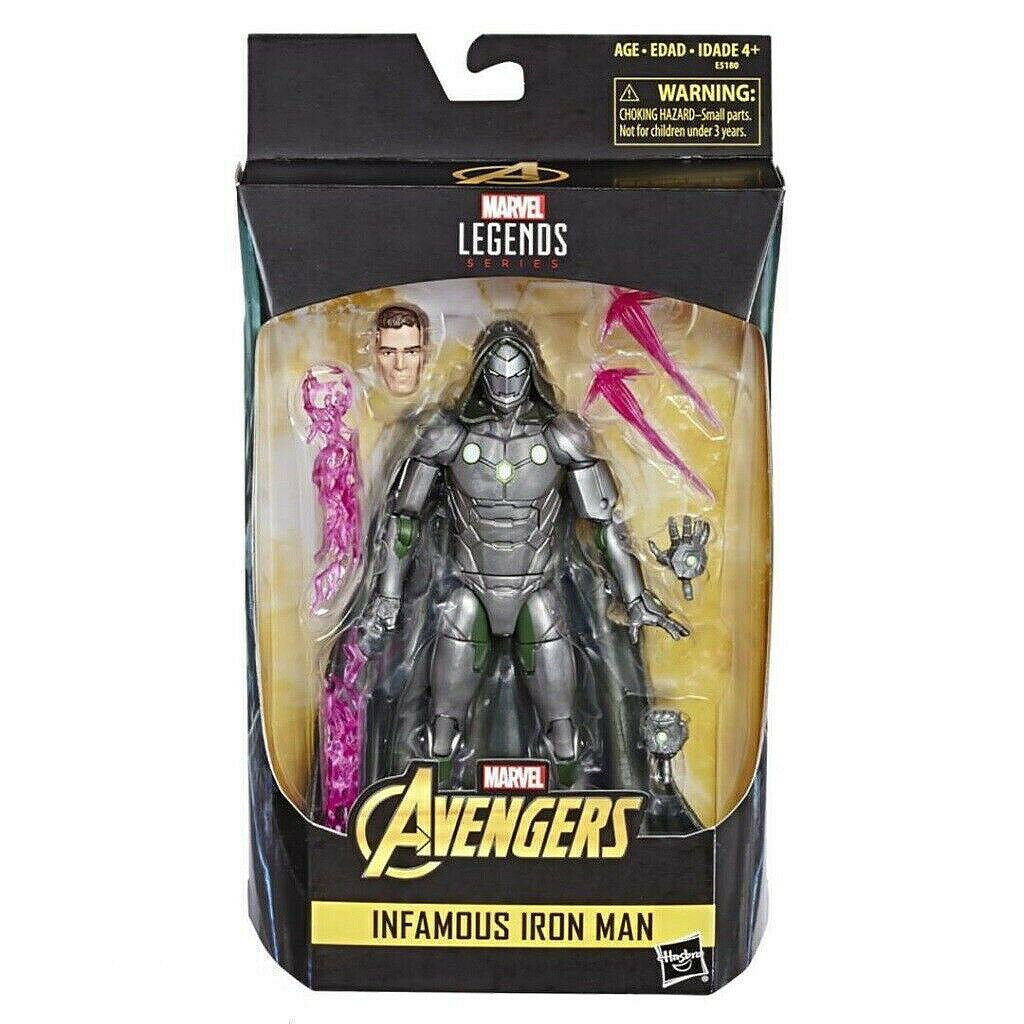 HASBRO MARVEL LEGENDS AVENGERS 6" INCH DOCTOR DOOM [INFAMOUS IRON MAN] in stock