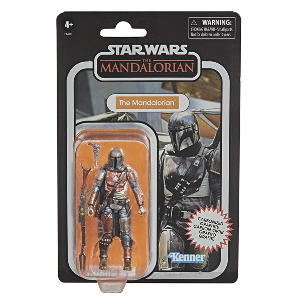 Star Wars Vintage 3.75" Collection Carbonized Action Figure The Mandolorian
