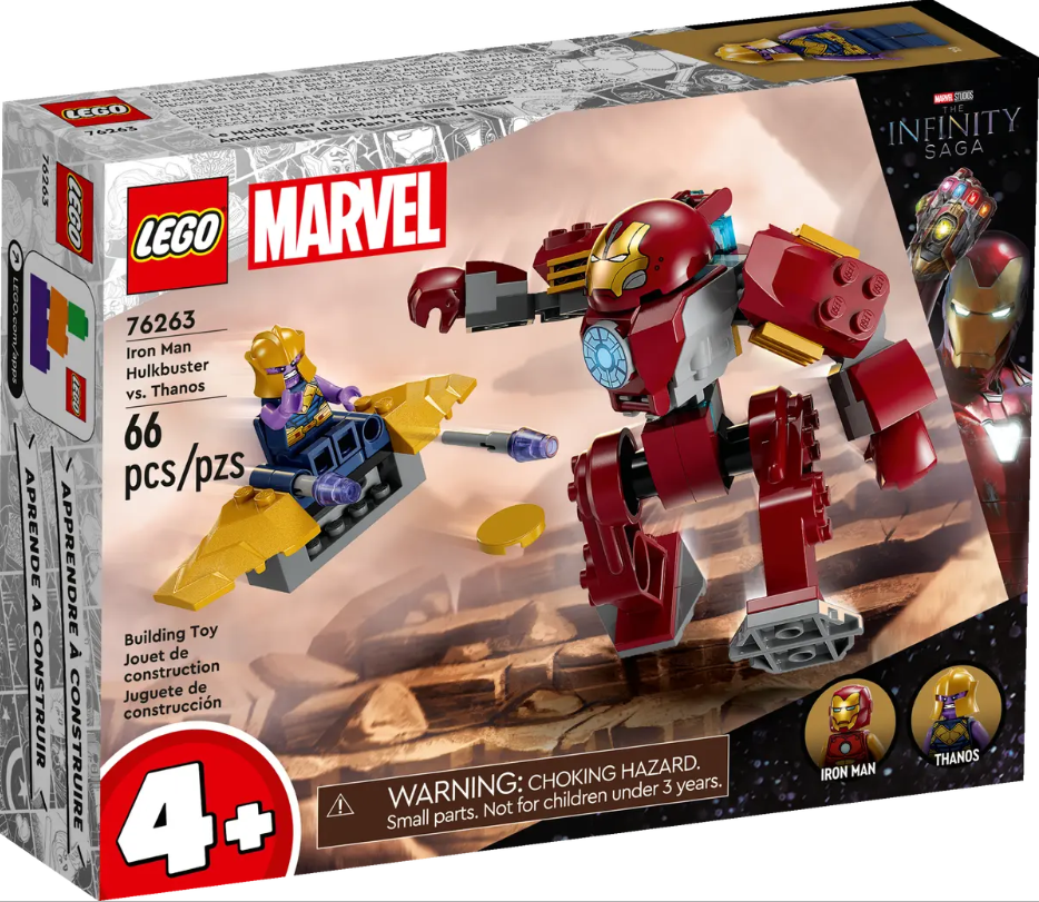 LEGO Marvel 76263 Iron Man Hulkbuster vs. Thanos