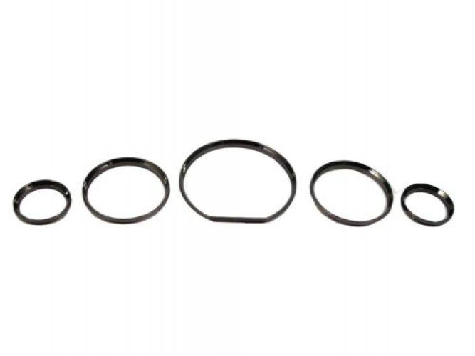 For Mercedes Benz W140 1991~1998 /R129 Black Chromed Gauge Dashboard Ring Bazel