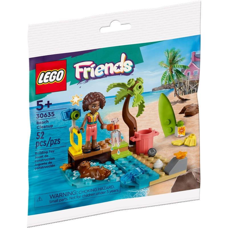 LEGO Friends Series 30635 Beach Cleaning  Poly Bag