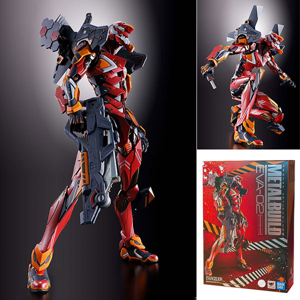 Bandai Metal Build Neon Genesis Evangelion Unit 02 Eva 02 Finished