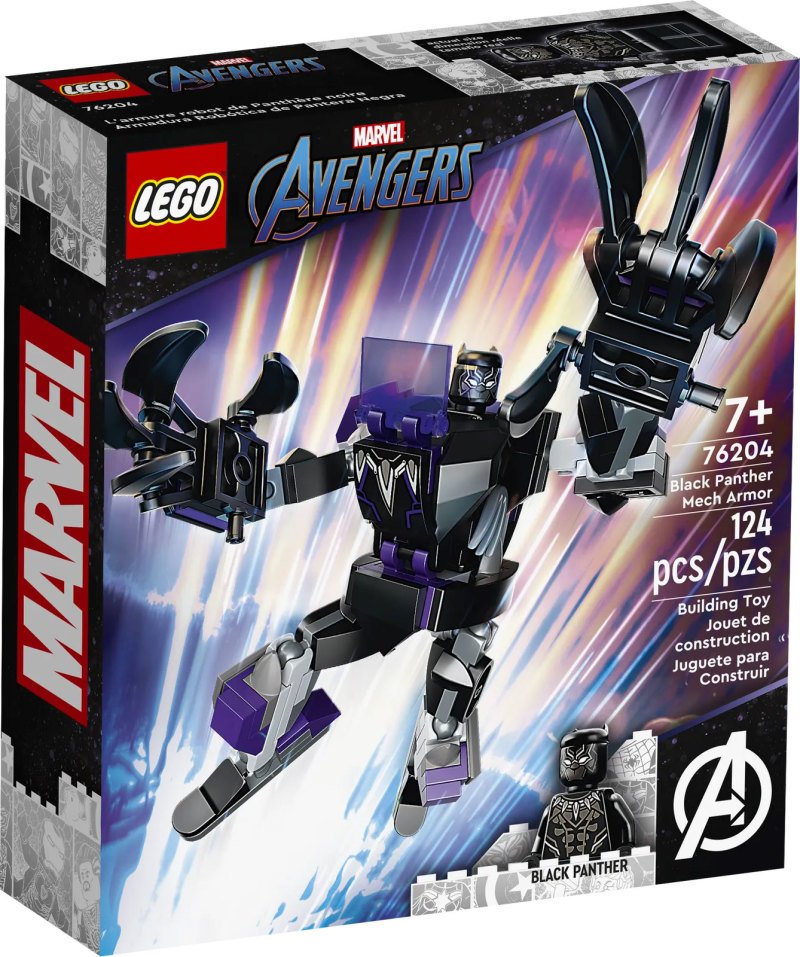 LEGO Marvel 76204 Black Panter Mech Armour