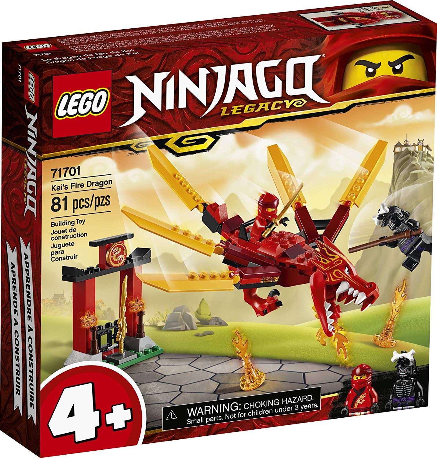 LEGO Ninjago 71701: Kai's Fire Dragon
