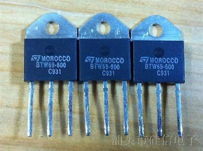 ST BTW69-600 TO-3P 50A SCRs