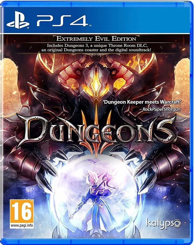 PlayStation 4 Game PS4 Dungeons 3 ( Extremely Evil Edition )