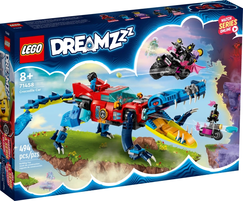 LEGO DREAMZzz 71458 Crocodile Car