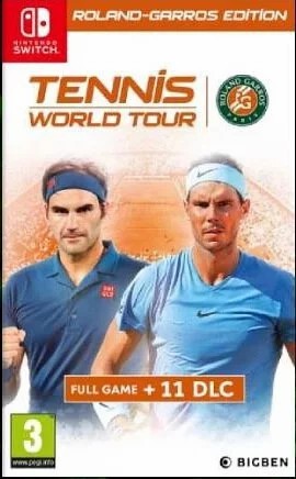Nintendo Switch Game NS Tennis World Tour Roland-Garros Edition Chinese/English Version