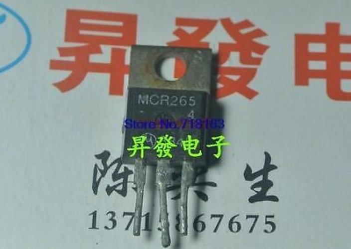ON MCR265-4 TO-220 Thyristors