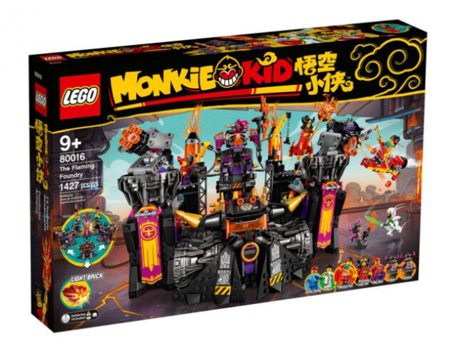 LEGO Monkie Kid 80016 The Flaming Foundry