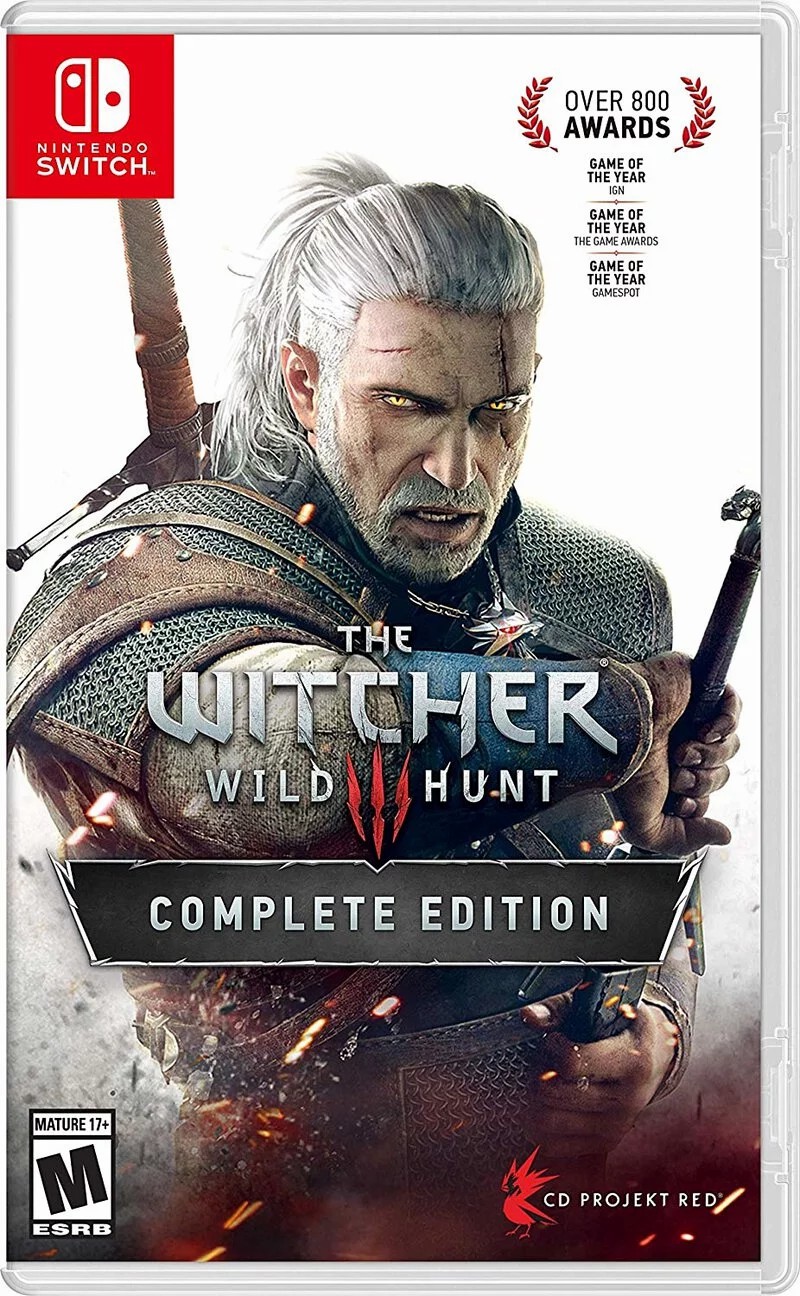Nintendo Switch Game NS  Witcher 3 Wild Hunt Complete Edition English Version