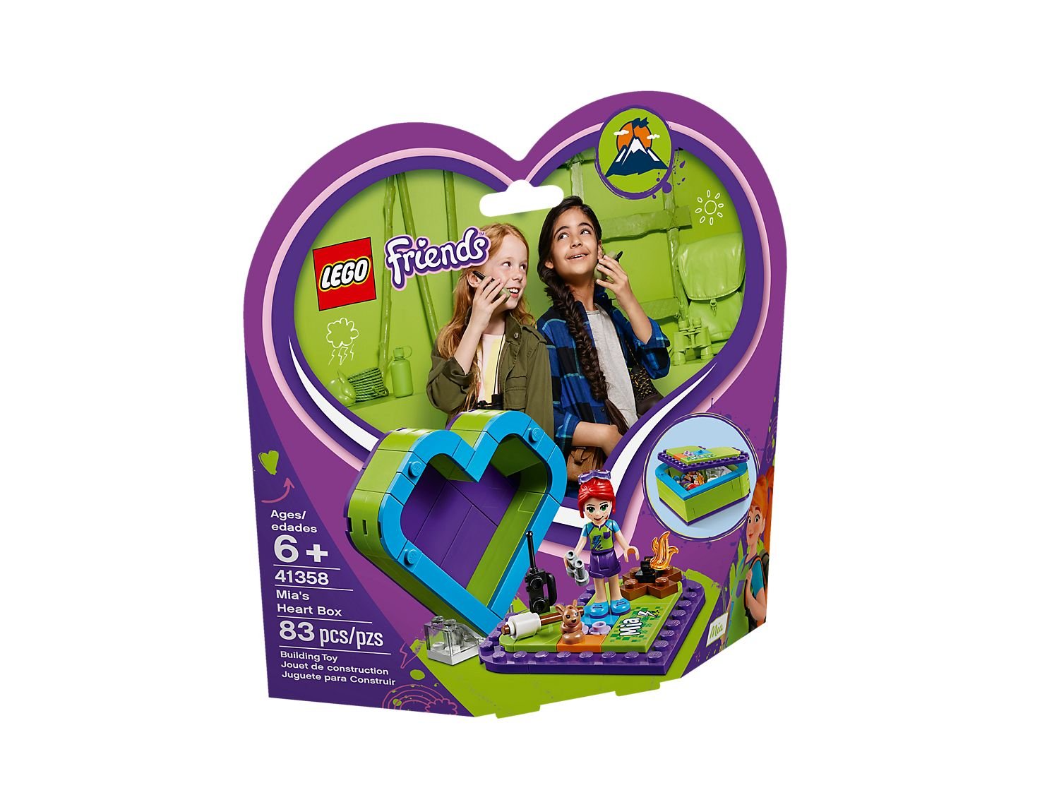 LEGO Friends Mia's Heart Box 41358