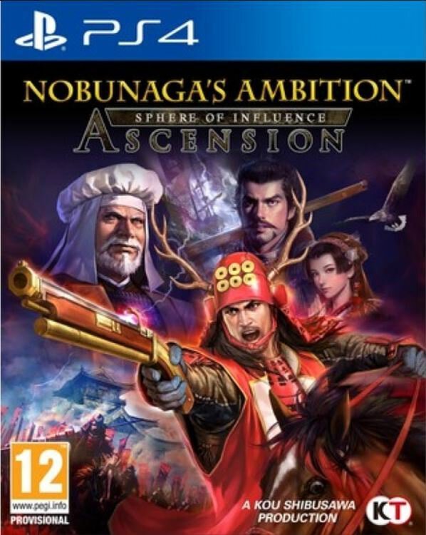 PlayStation 4 Game PS4 NOBUNAGA'S Ambition: sphere of influence ascension European Version PS4-0635