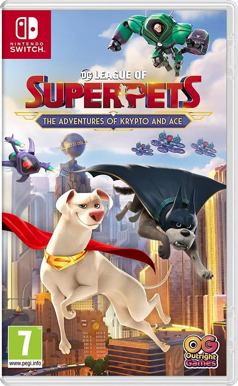 Nintendo Switch Game NS  DC League of Super-Pets: The Adventures of Krypto and Ace