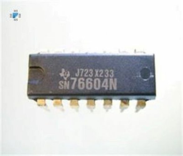 TI SN76604N DIP-14 BIDIRECTIONAL SERVO-AMP PULSE WIDTH
