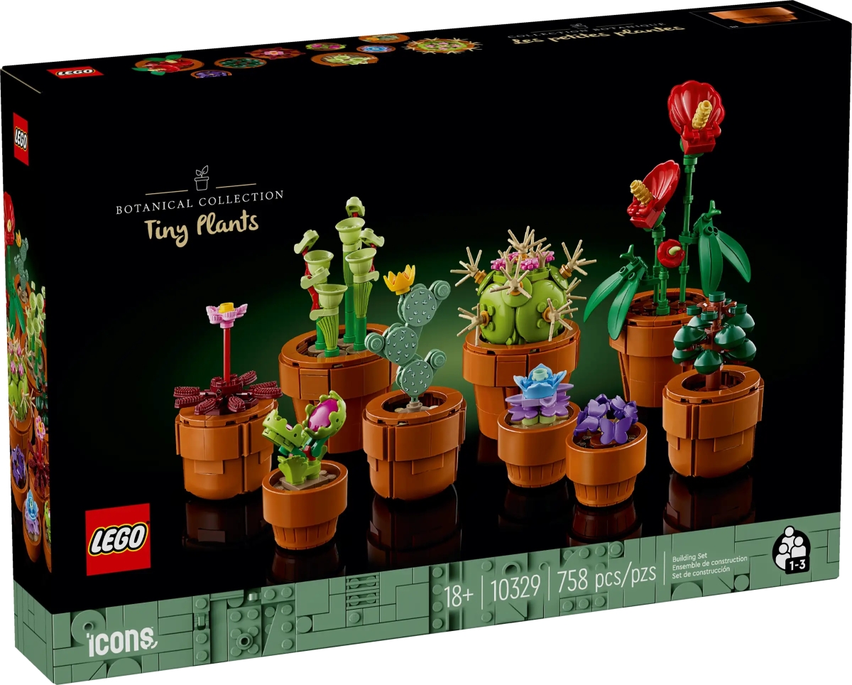 LEGO ICONS Series 10329 Botanical Collection Tiny Plants