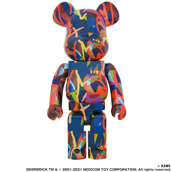 Medicom Be@rBrick BearBrick Kaws Tension 1000％