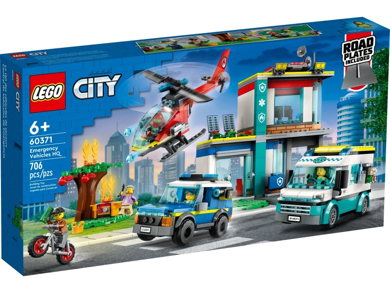 LEGO City Series 60371 Emergency Vehicles HQ
