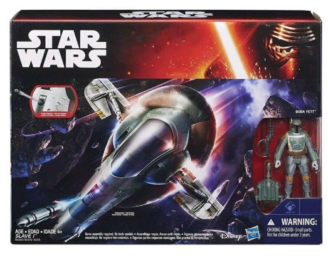 Hasbro Star Wars Force Awakens Boba Fett & Slave1 star ship