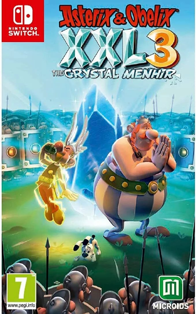 Nintendo Switch Game NS  Asterix & Obelix XXL 3: The Crystal Menhir (ENG)