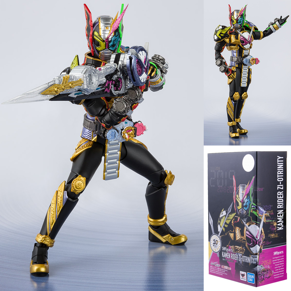 Bandai S.H.Figuarts SHF Kamen Rider Zi-O Trinity