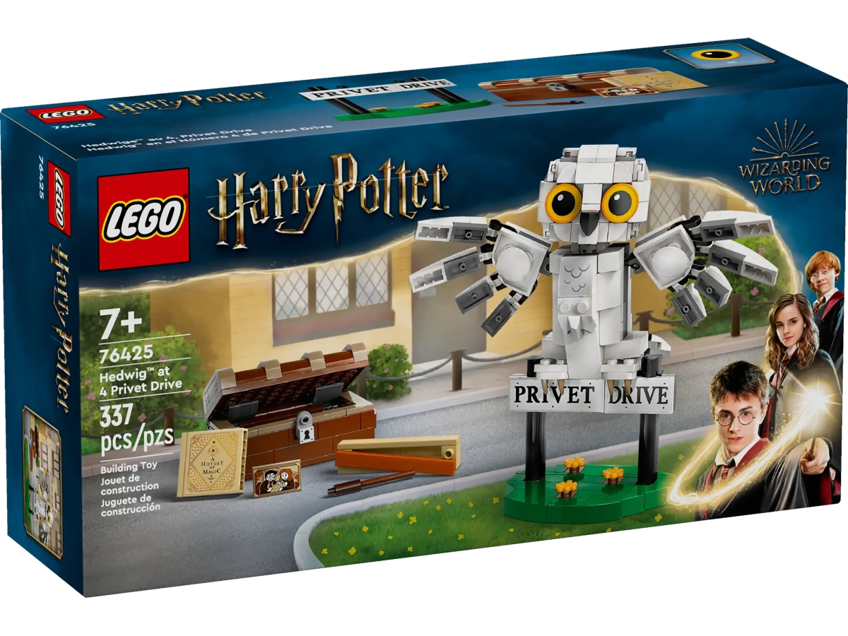 LEGO Harry Potter 76425 Hedwig at 4 Privet Drive