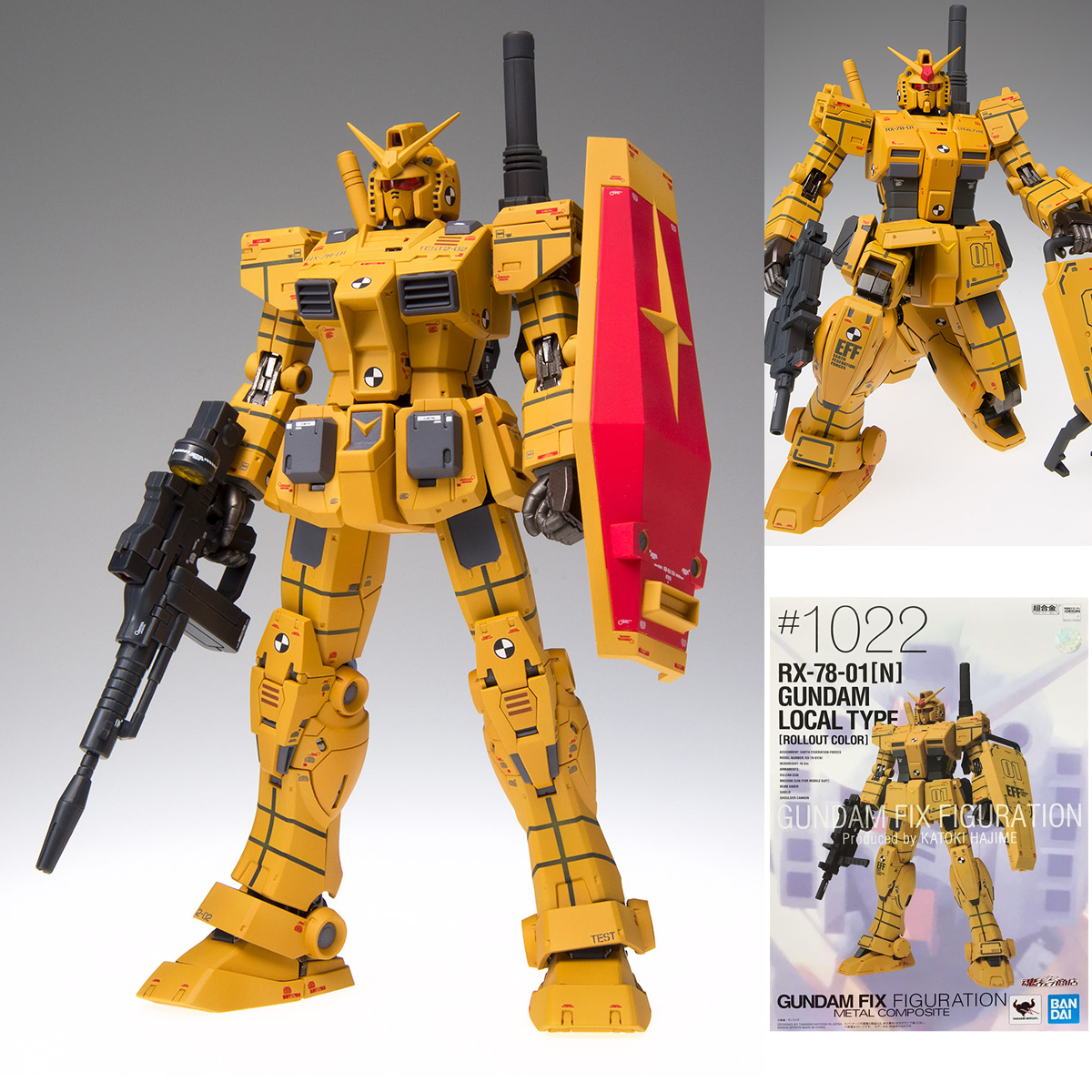 Bandai Gundam Fix Figuration Metal Composite Gundam Local Type
