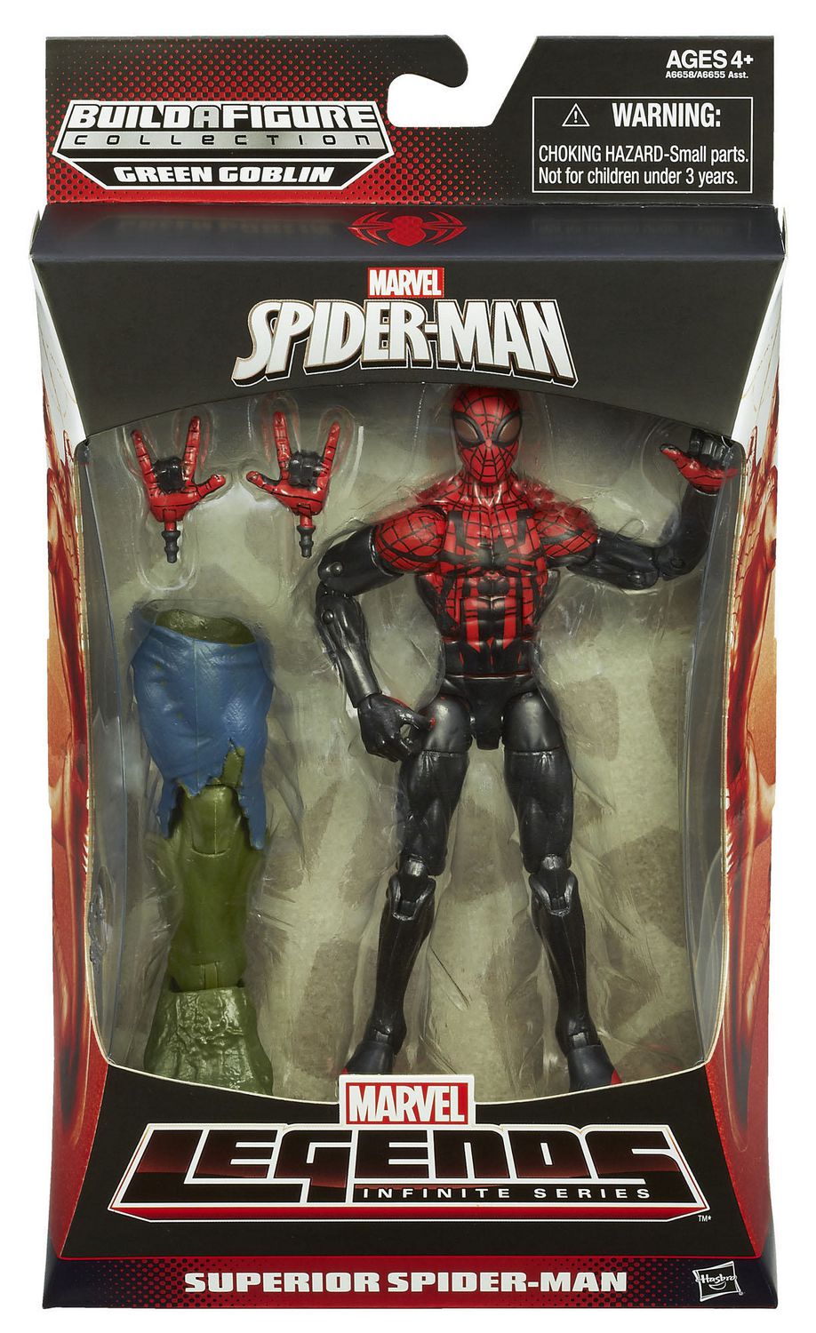 Marvel legends 6" Spiderman Superior Spider-man