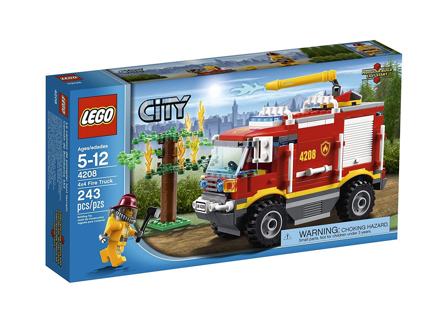 LEGO 4208 City 4X4 Fire Truck