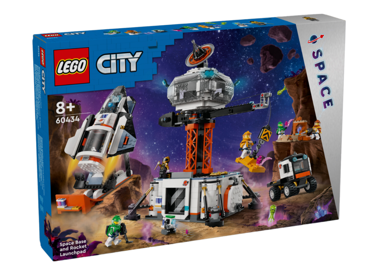 LEGO City Series 60434 Space Base and Rocket Launchpad