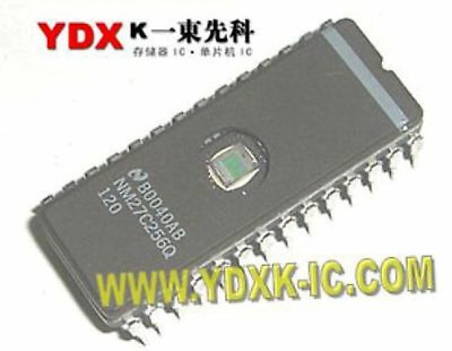 NS NM27C256Q-120 DIP 262 144-Bit (32K x 8) High