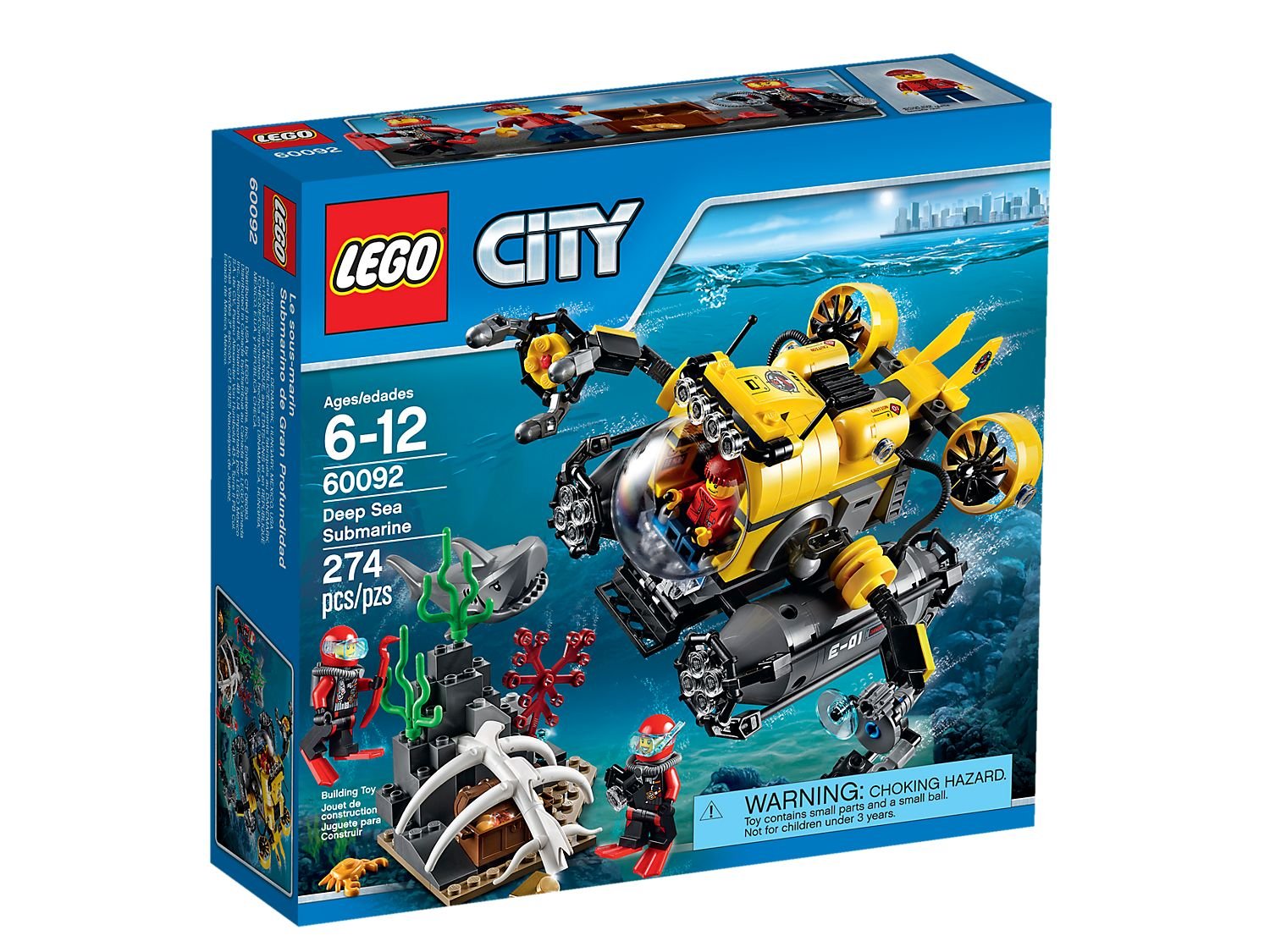 LEGO 60092 City Deep Sea Submarine