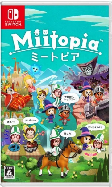 Nintendo Switch Game NS Miitopia Chinese/English Version