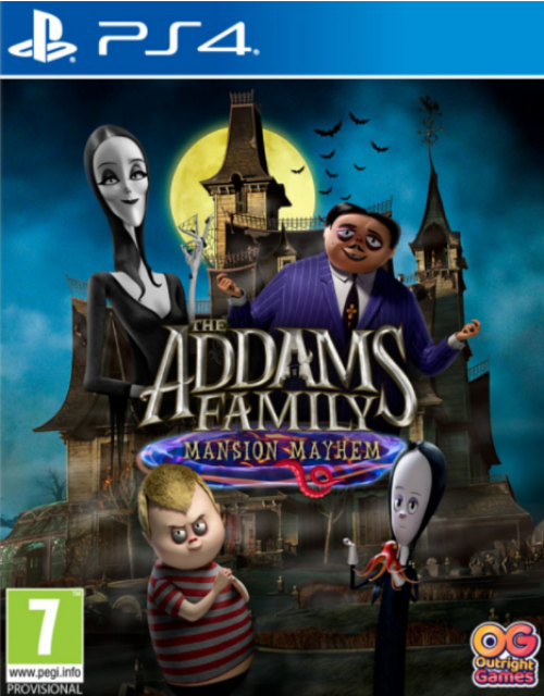 PlayStation 4 GamePS4 The Addams Family: Mansion Mayhem Chinese/English Ver