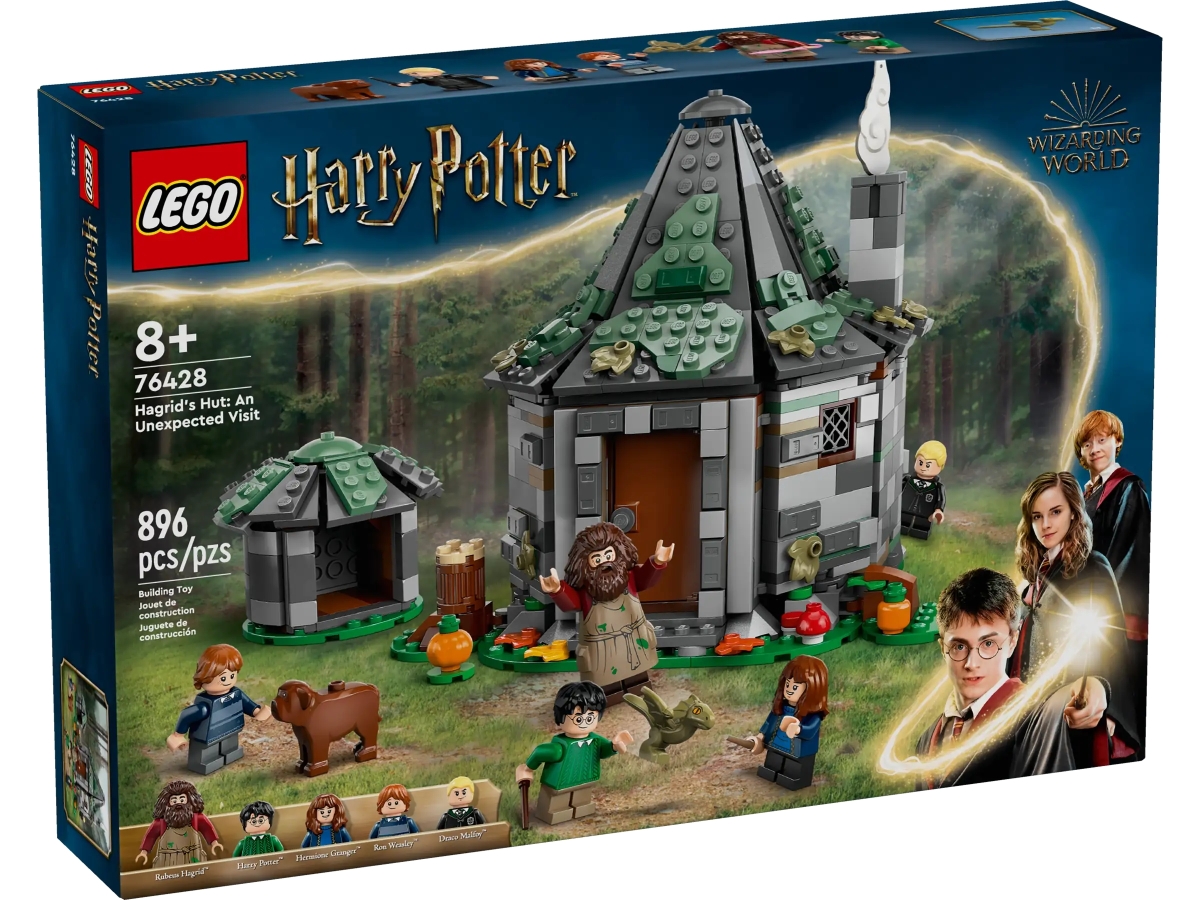 LEGO Harry Potter 76428 Hagrid's Hut: An Unexpected Visit