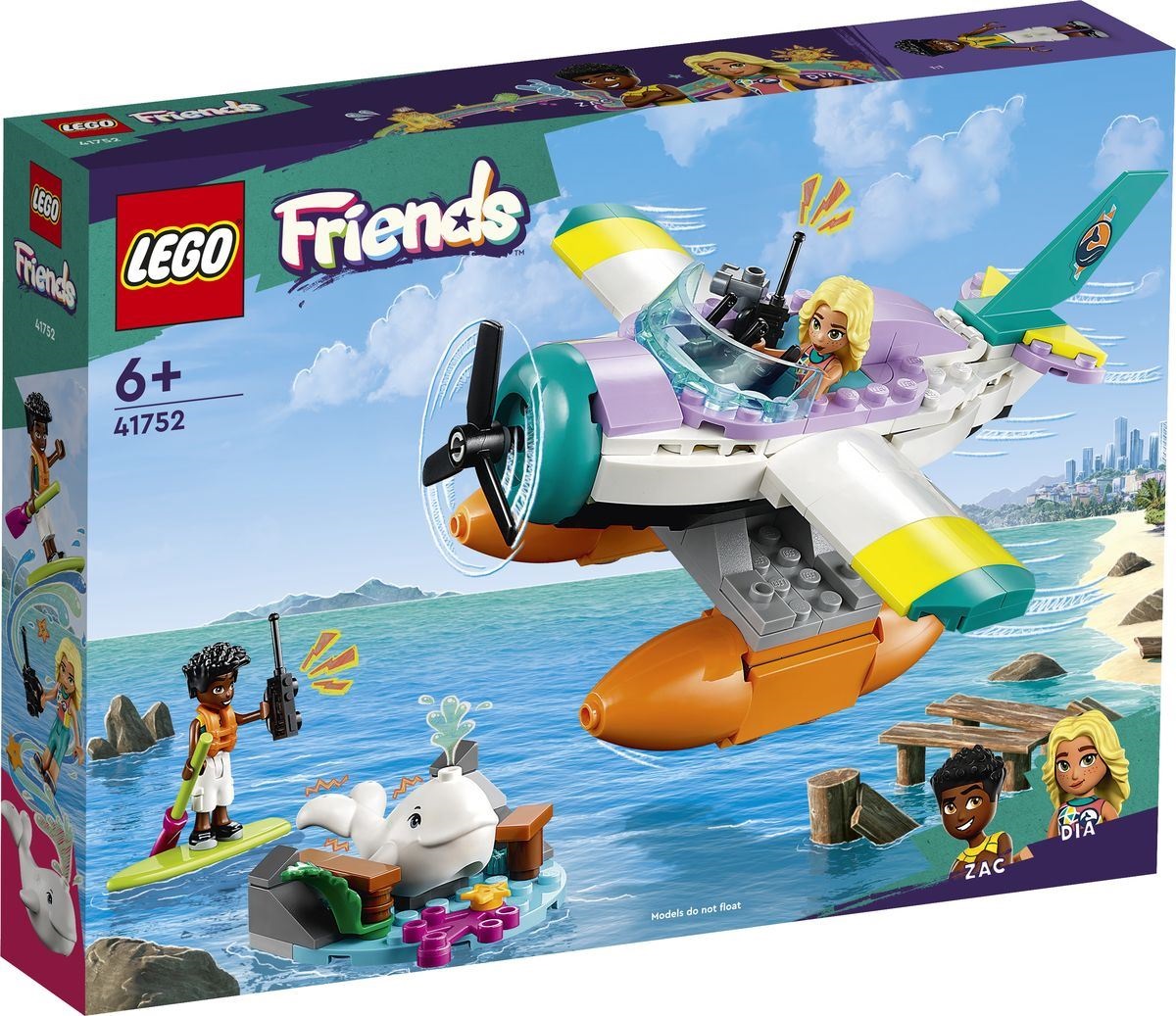 LEGO Friends Series 41752 Seerettungsflugzeug