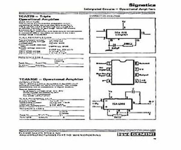 PHILIPS TCA220 DIP