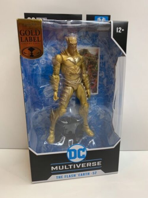 McFarlane Toys DC Multiverse Red Death Reverse Flash Earth-52 Gold Label