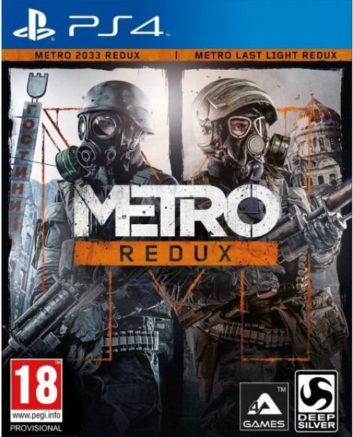 PlayStation 4 Game PS4 Metro Redux PS4-0069