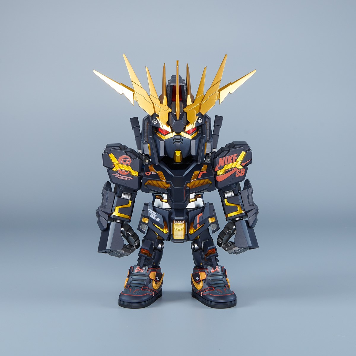【非売品】 Unicorn Gundam 02 Banshee Keychain Bandai QMSV Unicorn Gundam & Banshee (Destory Mode) Ver.NIKE
