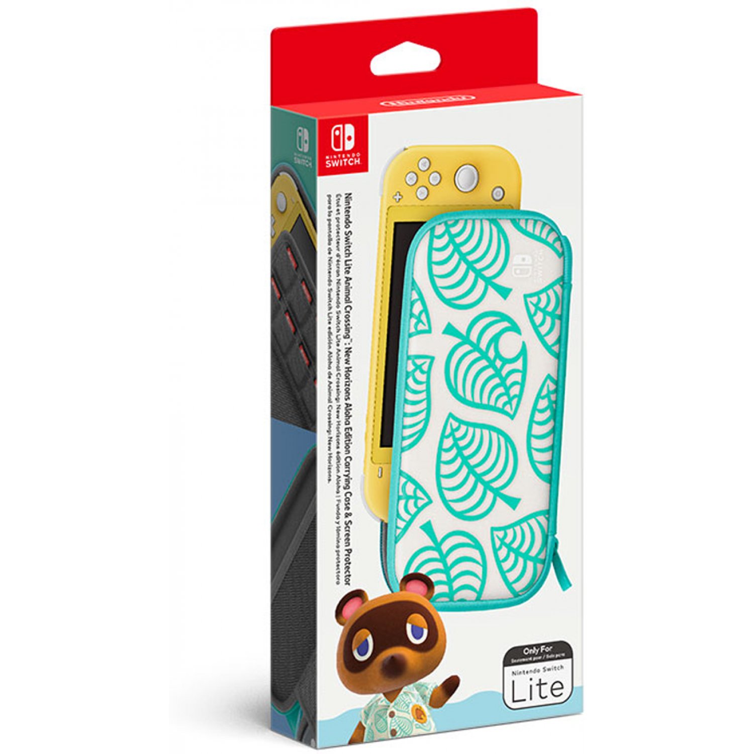 Animal Crossing New Horizons Aloha Edition Carrying Case For Switch Lite