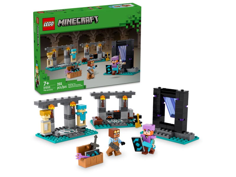 LEGO Minecraft Series 21252 The Armory
