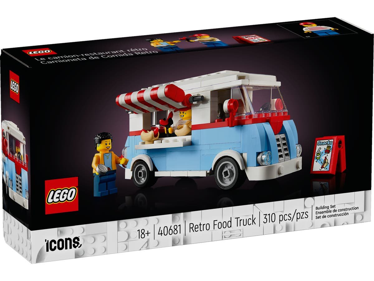 LEGO Icons Series 40681 Retro Food Truck