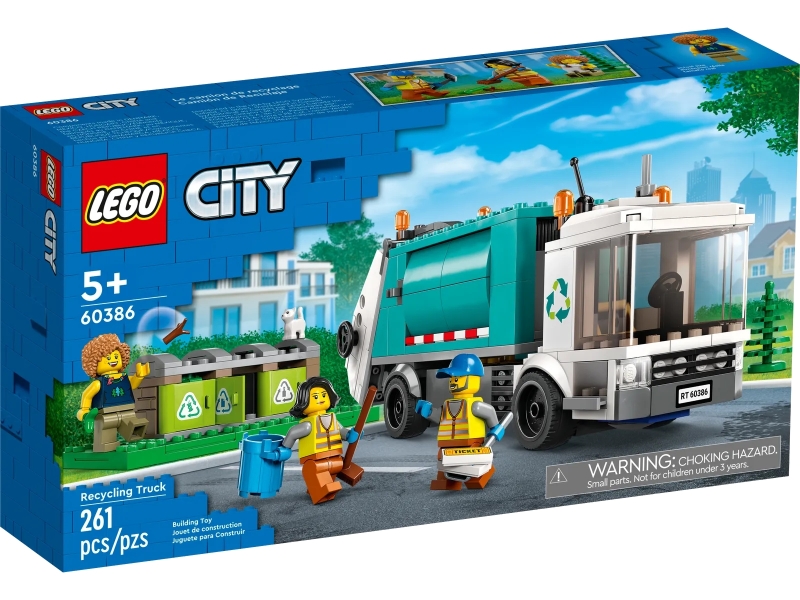 LEGO City Series 60386 Recycling Truck