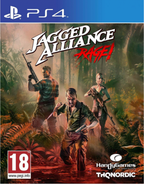 PlayStation 4 Game PS4 Jagged Alliance: Rage! Chinese/Eng Version