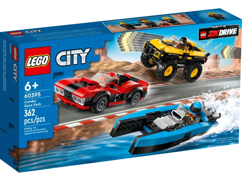 LEGO City Series 60395 Combo Race Pack