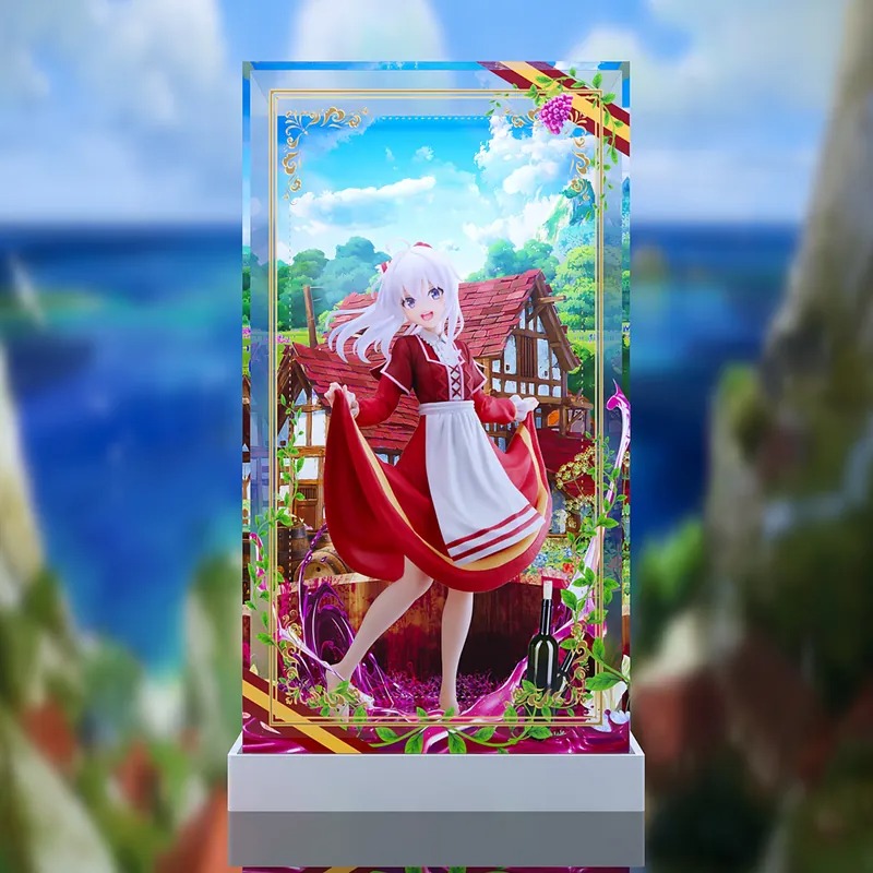 【AOWOBOX】 適用於 TAiTO 魔女之旅 伊蕾娜 踩葡萄少女Ver.手辦 高透主題展示盒