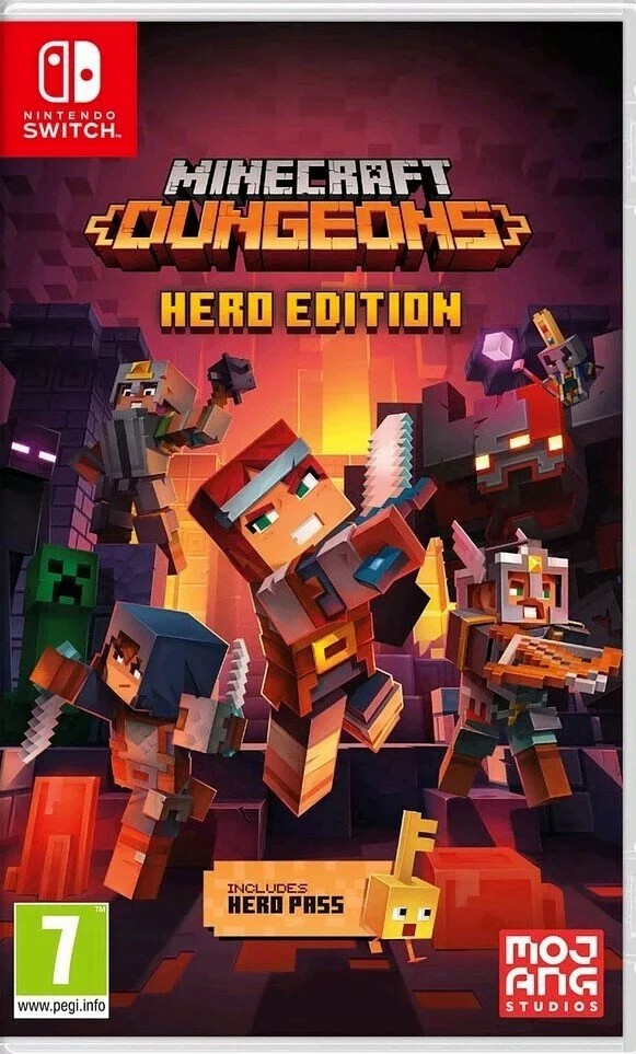 Nintendo Switch Game NS Minecraft: Dungeons [Hero Edition] Chinese/English Version